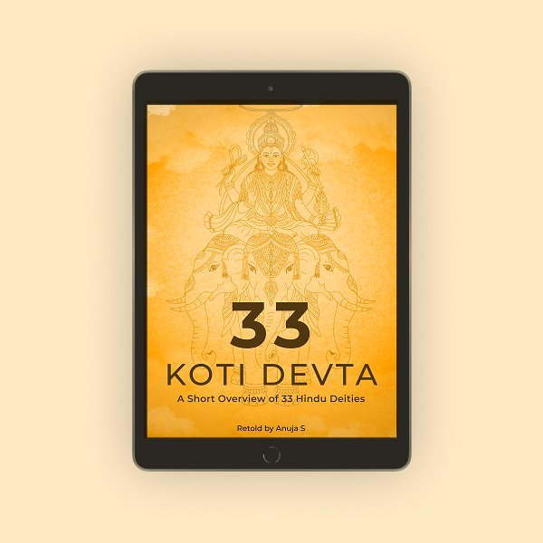 33 Koti Devta Hindu mythology ebook cover – Anujas